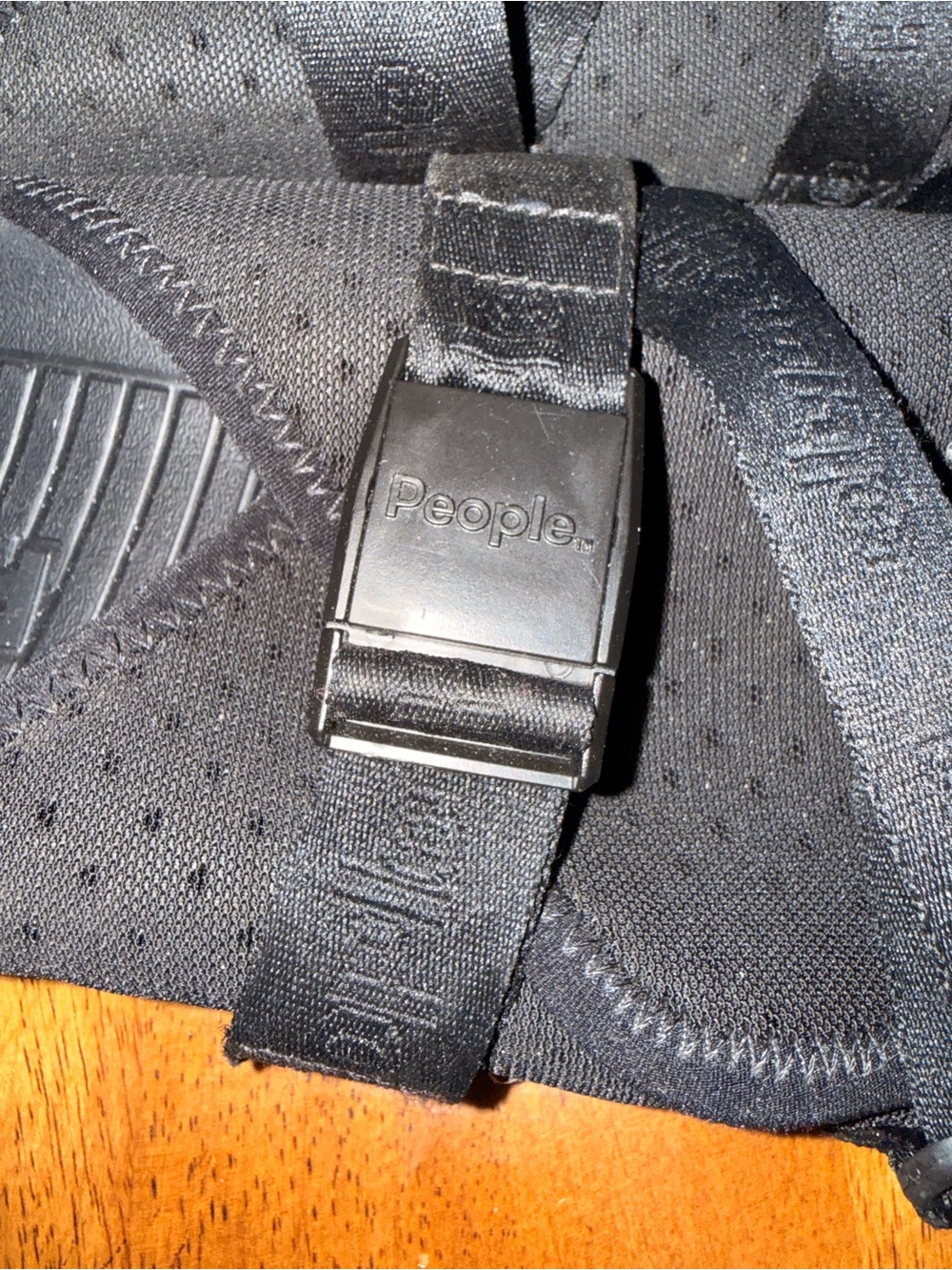 Reebok Black Cross-Strap Slide Sandals - Picture 3 of 3